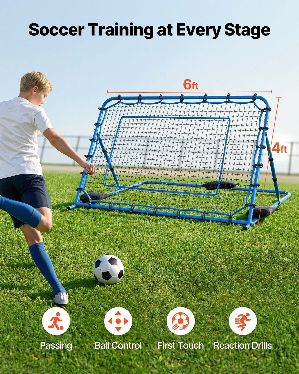 Soccer Rebounder Net