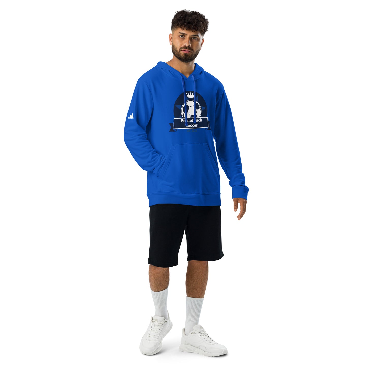 PrimeTouch Logo adidas fleece hoodie