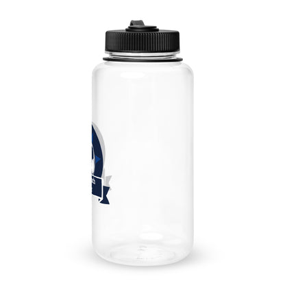 PTS Logo Wide mouth plastic water bottle