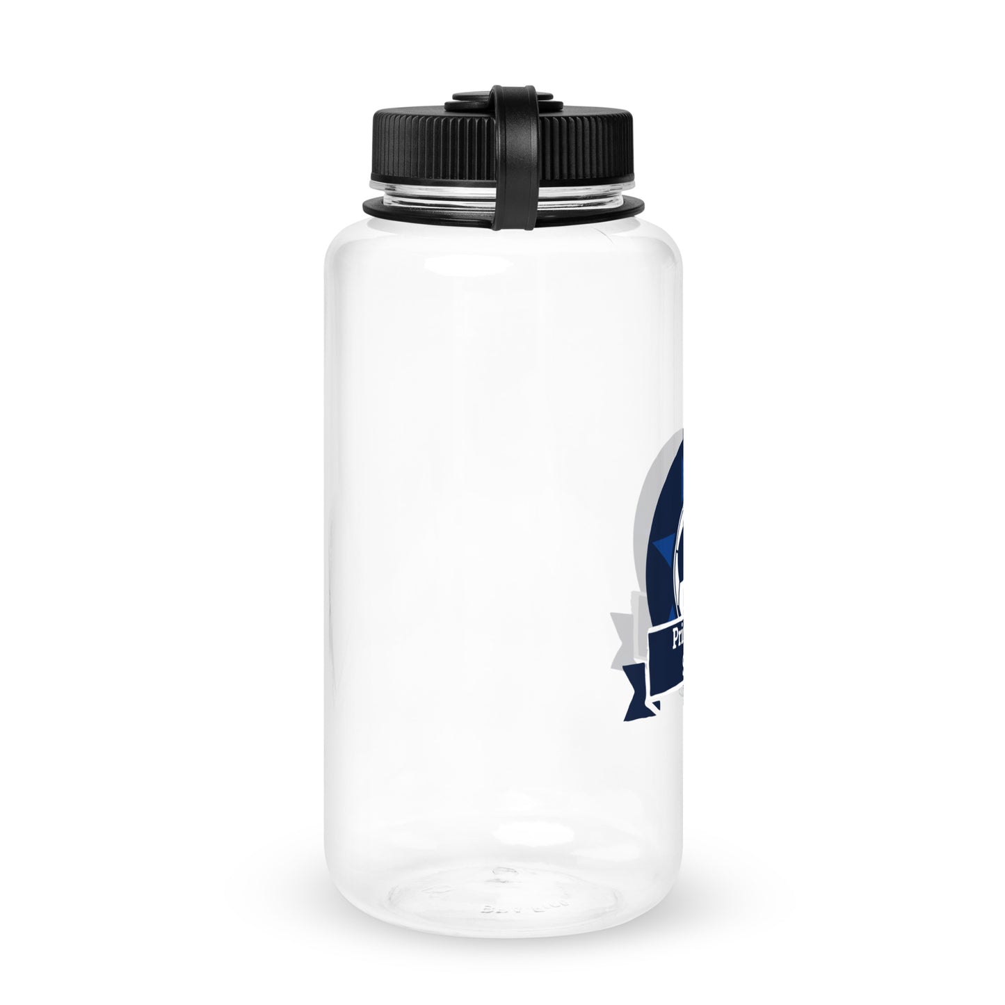 PTS Logo Wide mouth plastic water bottle