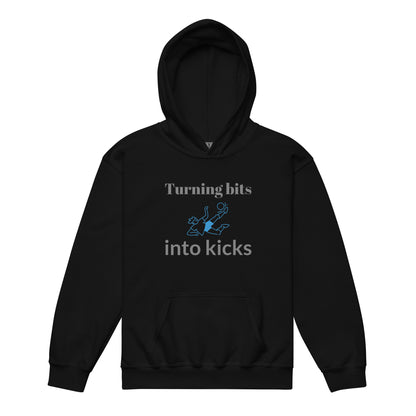 Bits Into Kicks heavy blend hoodie