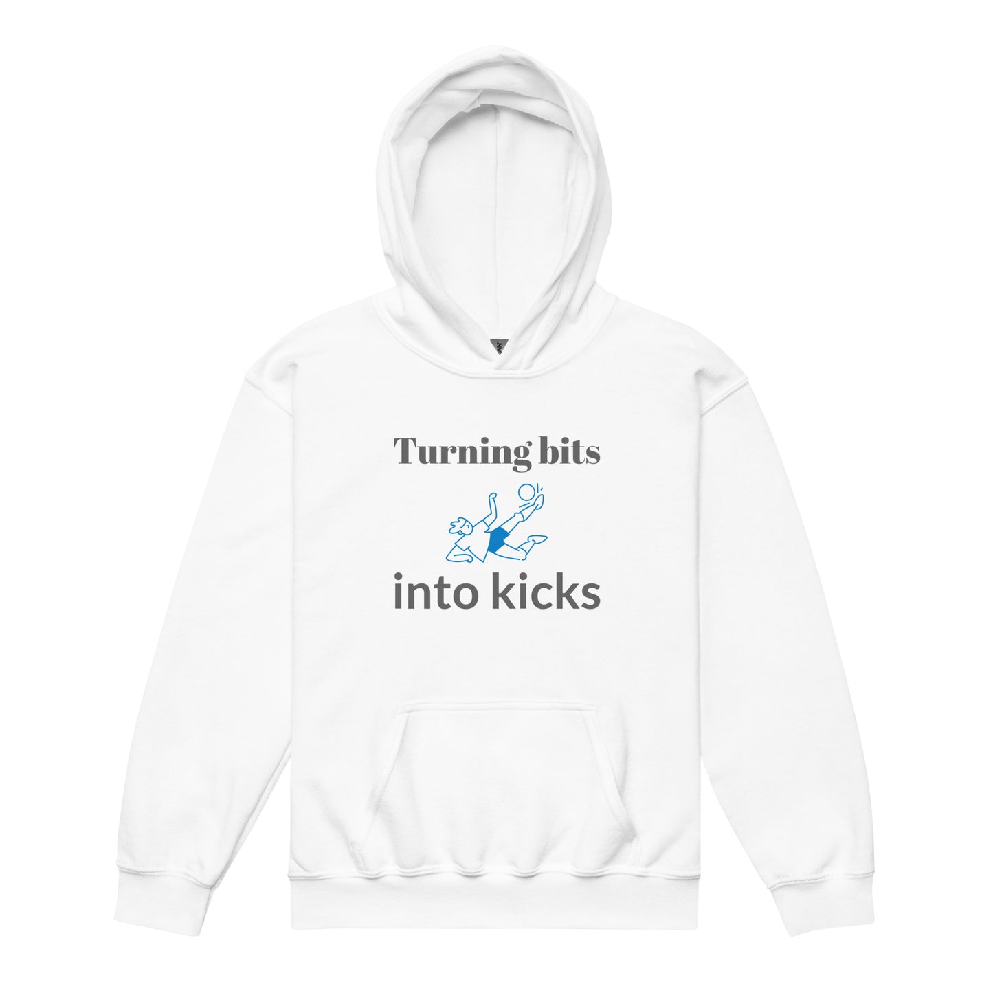 Bits Into Kicks heavy blend hoodie