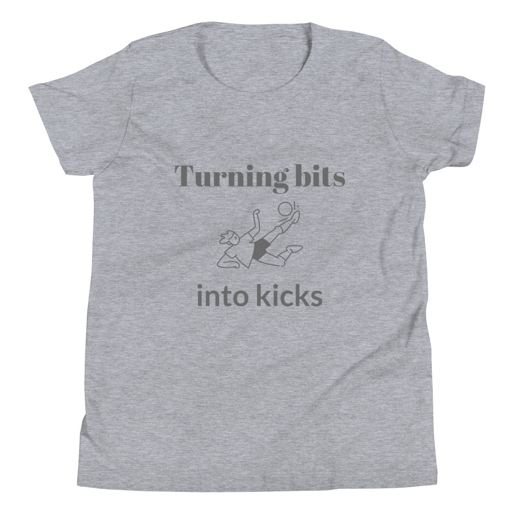 Bits to Kicks Youth Short Sleeve T-Shirt