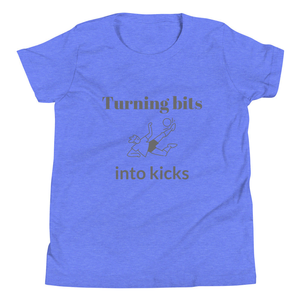 Bits to Kicks Youth Short Sleeve T-Shirt