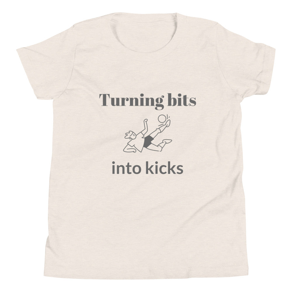 Bits to Kicks Youth Short Sleeve T-Shirt