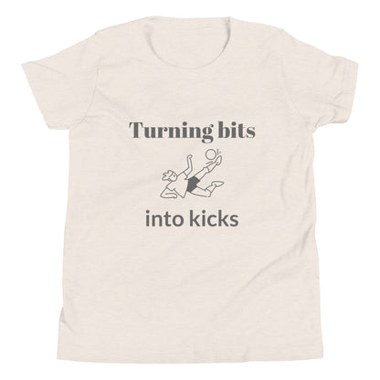 Bits to Kicks Youth Short Sleeve T-Shirt