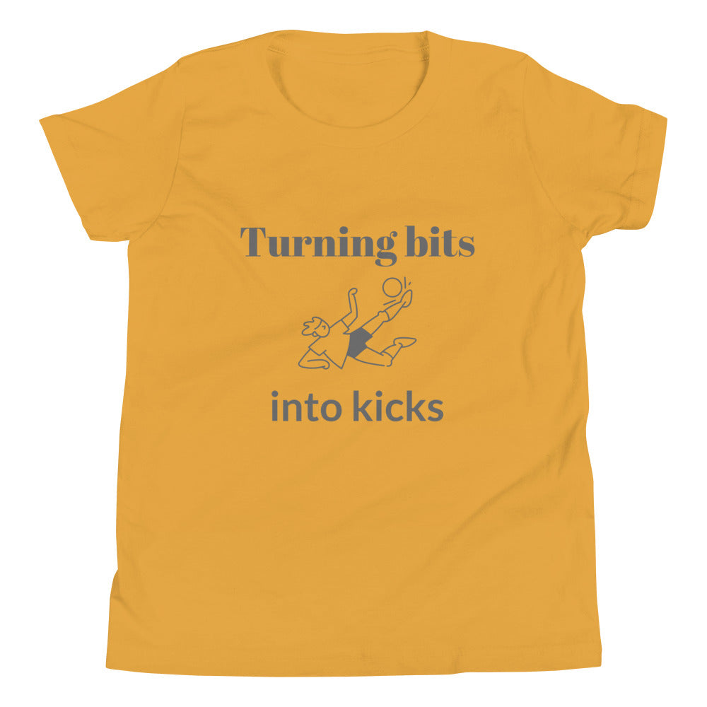 Bits to Kicks Youth Short Sleeve T-Shirt